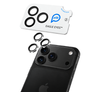 Piili Eagle Eyes iPhone 18 Pro / iPhone 17 Pro Lens Koruyucu - Gümüş