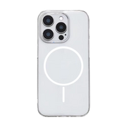 Piili ıPhone 15 Ultra Slim Magsafe Kılıf Şeffaf