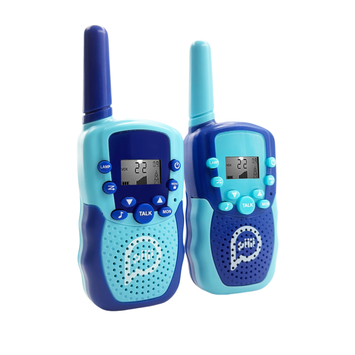 Piili 2'li Telsiz Seti P-KE1 - Mavi