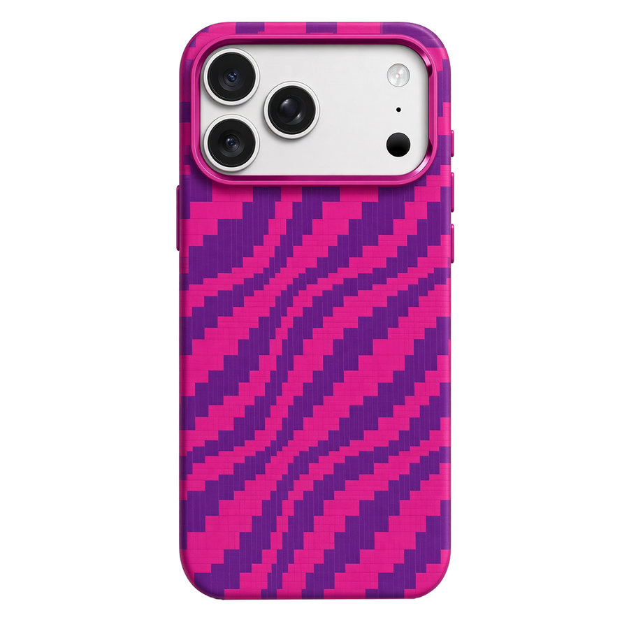 Knit Classic iPhone 18 Pro Max / iPhone 17 Pro Max MagSafe Kılıf G104 - Pembe