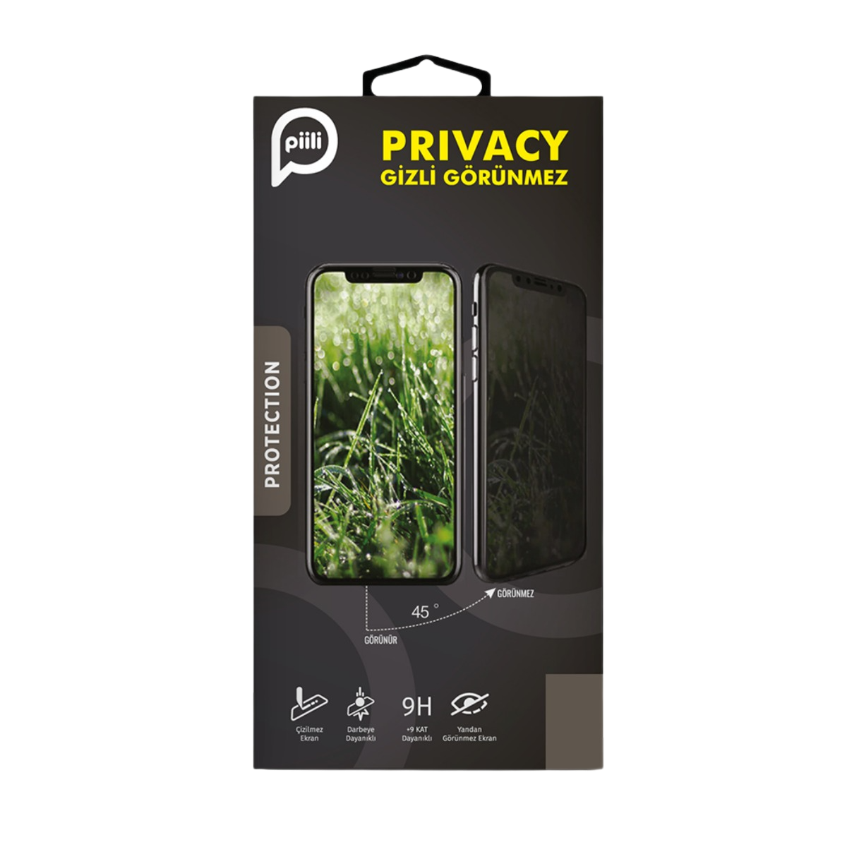 Piili iPhone 17 Privacy Ekran Koruyucu