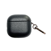 Piili Airpods 4.Nesil Leather Case Siyah