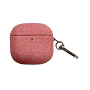 Piili AirPods 4.Nesil Kumaş Kılıf AirPods Kılıfı - Pembe