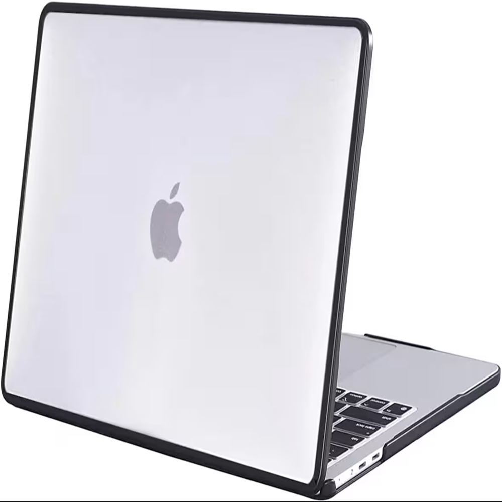 Piili MacBook Air 13'' M2 HardShell Mat Kapak MacBook Kılıfı – Şeffaf