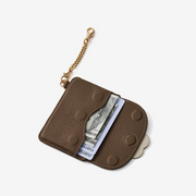 Custype RFID Korumalı Manyetik Telefon Kartlığı & Çıkarılabilir Cüzdan – - Mocha