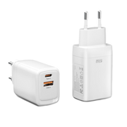Piili 45W USB-A + Type-C Hızlı Şarj Adaptörü (Telefon ve Tabletler İçin Yüksek Performanslı Şarj)