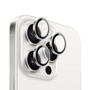Piili iPhone 16 Pro / 16 Pro Max Safir Lens Koruyucu - Gümüş