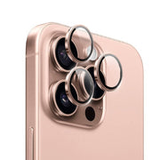 Piili iPhone 16 Pro / 16 Pro Max Safir Lens Koruyucu - Kahverengi