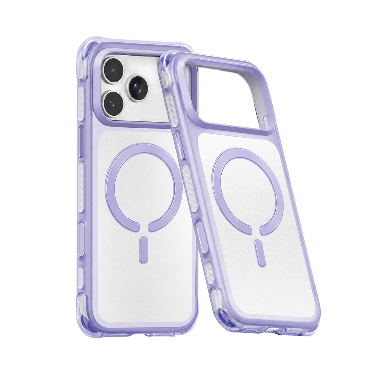 Piili Double Bubble iPhone 18 Pro / iPhone 17 Pro Kılıf - Mor