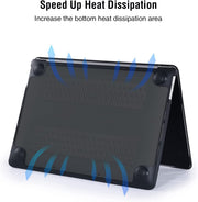 Piili MacBook Air 13'' M1 HardShell Mat Kapak MacBook Kılıfı - Titanyum
