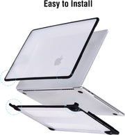Piili MacBook Air 13'' M1 HardShell Mat Kapak MacBook Kılıfı - Şeffaf