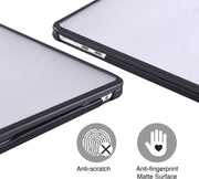 Piili MacBook Air 13'' M1 HardShell Mat Kapak MacBook Kılıfı - Şeffaf