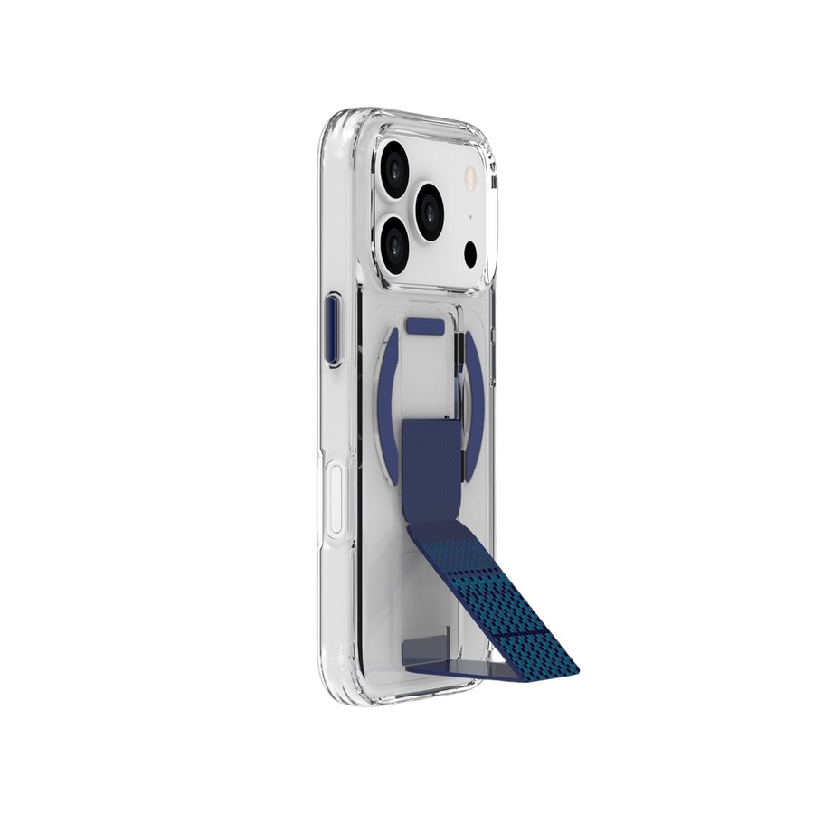 Piili iPhone 17 Pro Max Steady Carbon MagSafe Kılıf – Lacivert