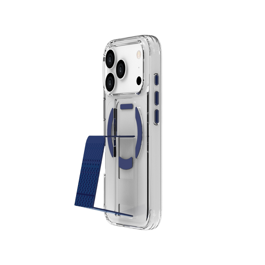 Piili iPhone 17 Pro Max Steady Carbon MagSafe Kılıf – Lacivert