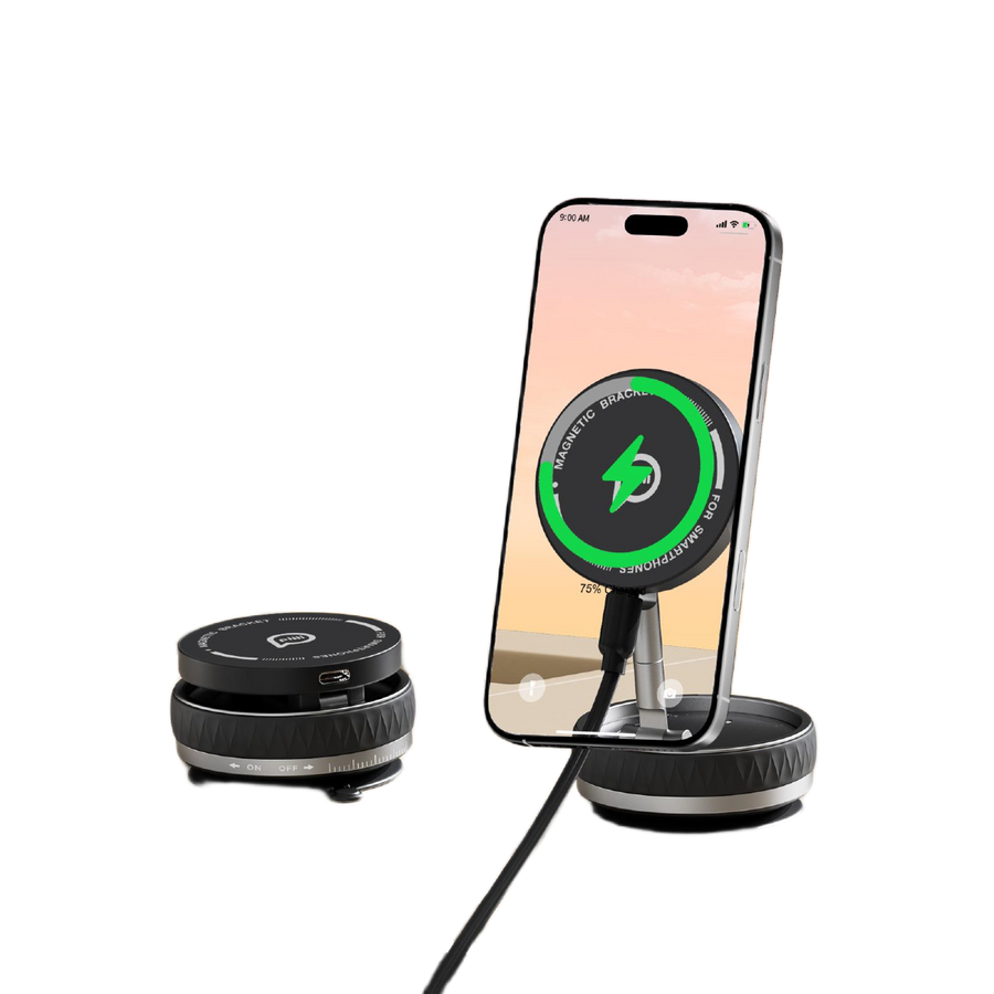 Piili Smart Vakum Telefon Tututucu P - CZ16 Telefon Tutucu - Siyah