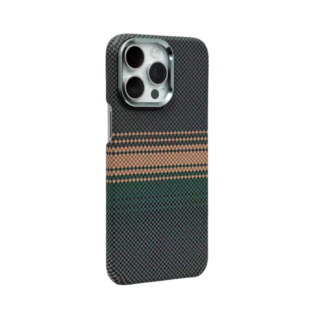 Knit iPhone 16 Kevlar Series Kılıf LF - 162 - Yeşil