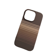 Knit iPhone 16 Kevlar Series Kılıf LF - 162 - Kahverengi