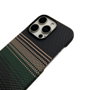 Knit iPhone 16 Pro Max Kevlar Series Kılıf LF - 162 - Yeşil