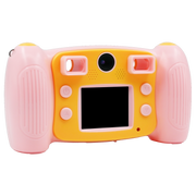 Piili Kids 1080P HD Çocuk Fotoğraf Makinesi / Kamera – Çift Kameralı, Selfie Özellikli, USB Şarjlı - Pembe
