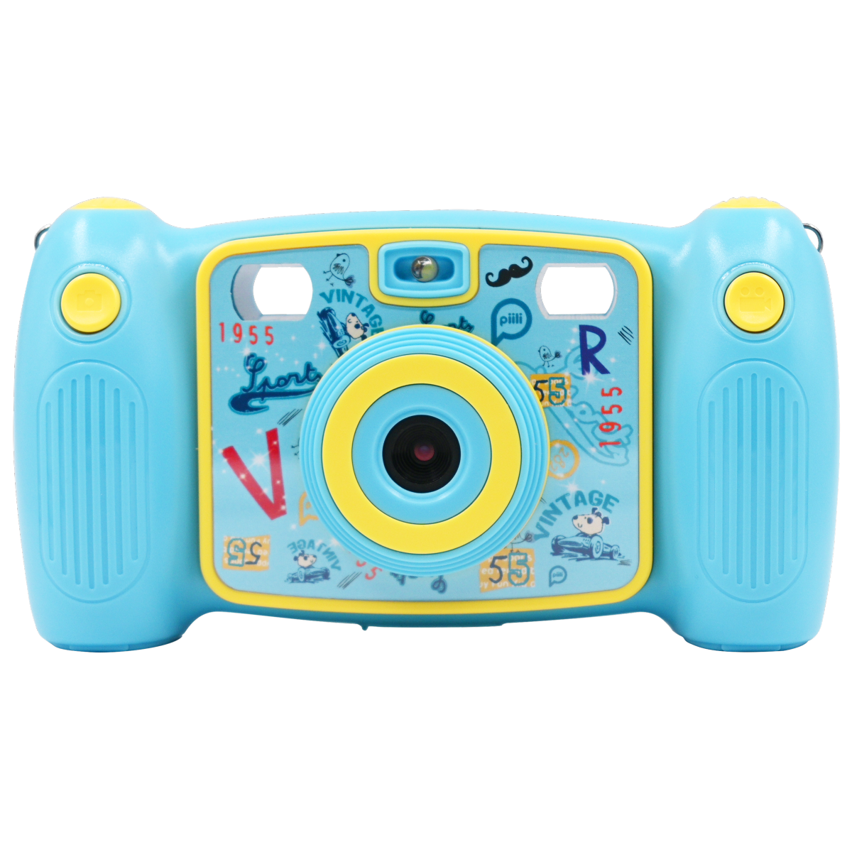 Piili Kids 1080P Camera P-KE4 - Mavi