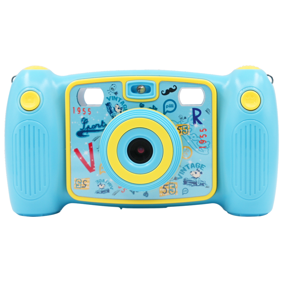 Piili Kids 1080P Camera P-KE4 - Mavi