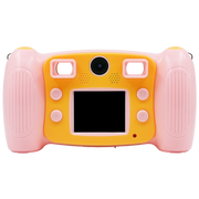 Piili Kids 1080P HD Çocuk Fotoğraf Makinesi / Kamera – Çift Kameralı, Selfie Özellikli, USB Şarjlı - Pembe