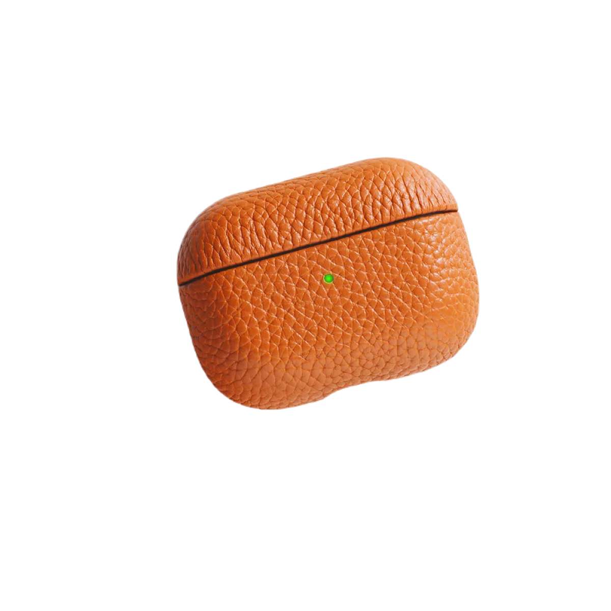 Piili AirPods Pro 2 Leather Kılıf AirPods Kılıfı - Turuncu