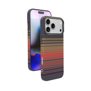 Piili iPhone 17 Pro Kevlar Serisi MagSafe Kılıf - Turuncu