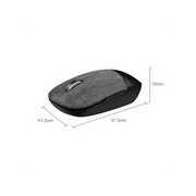 FD i920DU 2.4 GHz + Bluetooth 4.0 Çift Bağlantılı Şarjlı Kablosuz Mouse 1600 DPI – Siyah