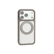 Piili iPhone 17 Pro Rotation MagSafe Silikon Kılıf - Gri