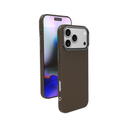 Piili iPhone 17 Kevlar Serisi MagSafe Kılıf - Kahverengi