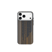 Piili iPhone 17 Pro Max Kevlar Serisi MagSafe Kılıf - Siyah