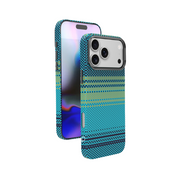 Piili ıPhone 17 Pro Max Kevlar Serisi Magsafe Kılıf - Mavi