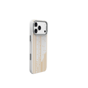 Piili iPhone 17 Pro Max Kevlar Serisi MagSafe Kılıf - Beyaz