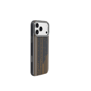Piili iPhone 17 Pro Max Kevlar Serisi MagSafe Kılıf - Siyah