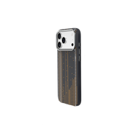Piili iPhone 17 Pro Max Kevlar Serisi MagSafe Kılıf - Siyah