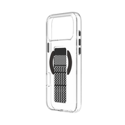 Piili iPhone 17 Pro Max Steady Carbon MagSafe Kılıf - Siyah