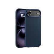 Piili iPhone 17 Air Leather MagSafe Kılıf - Mavi