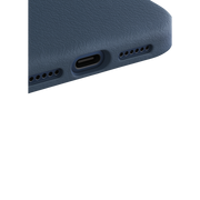 Piili iPhone 17 Air Leather MagSafe Kılıf - Mavi