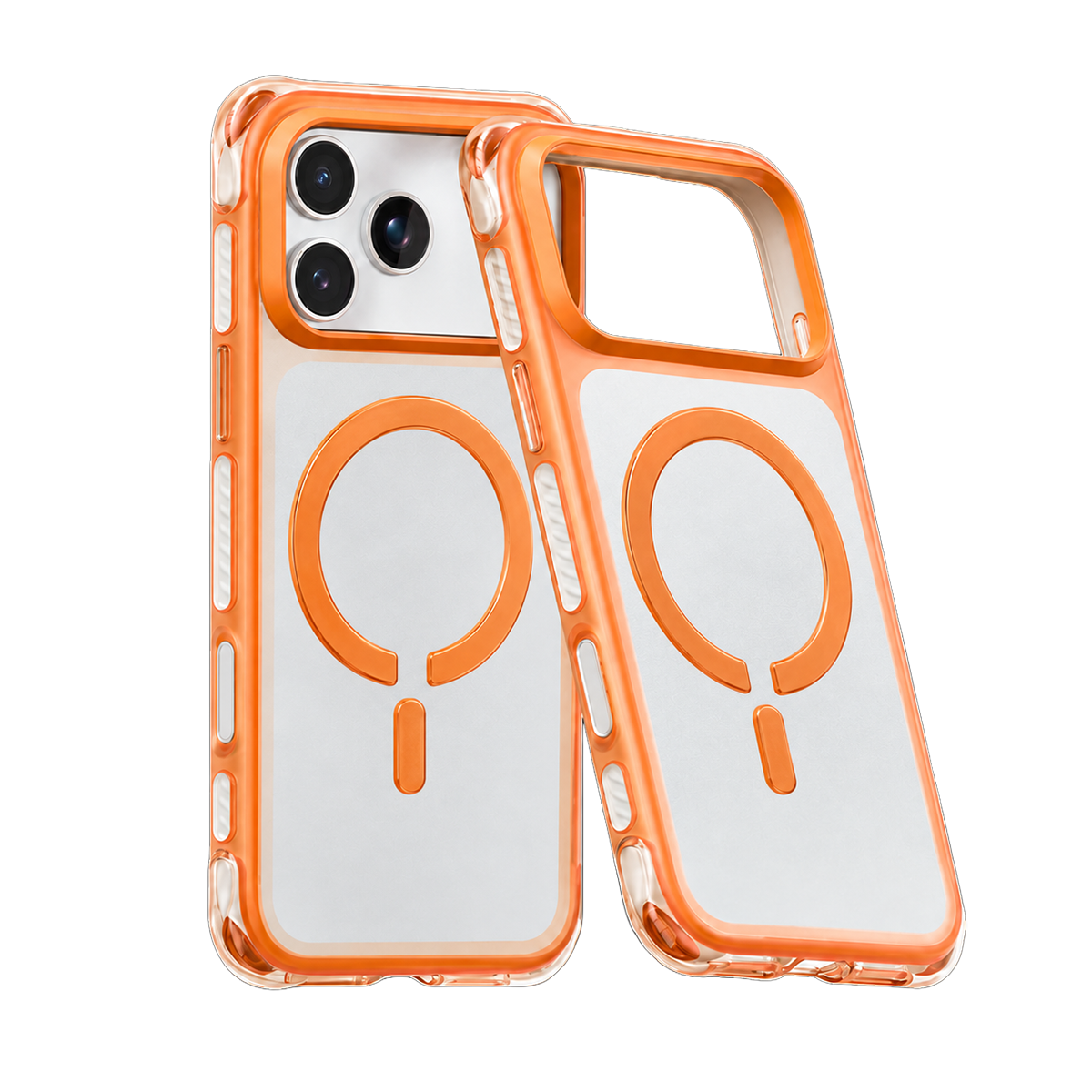 Piili Double Bubble iPhone 18 Pro / iPhone 17 Pro Kılıf - Turuncu