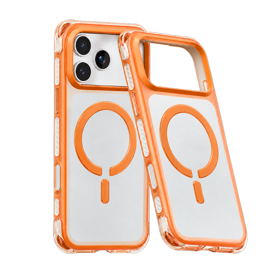 Piili Double Bubble iPhone 18 Pro / iPhone 17 Pro Kılıf - Turuncu