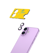 Piili iPhone 17 Safir Lens Koruyucu - Mor