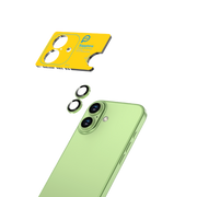 Piili iPhone 17 Safir Lens Koruyucu - Yeşil