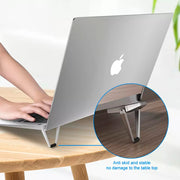 Piili MacBook Aliminyum Mini Stand MacBook Stand – Gri