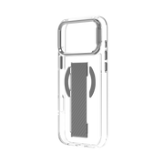 Piili iPhone 17 Pro Max Metal Stand Grip MagSafe Kılıf - Gri