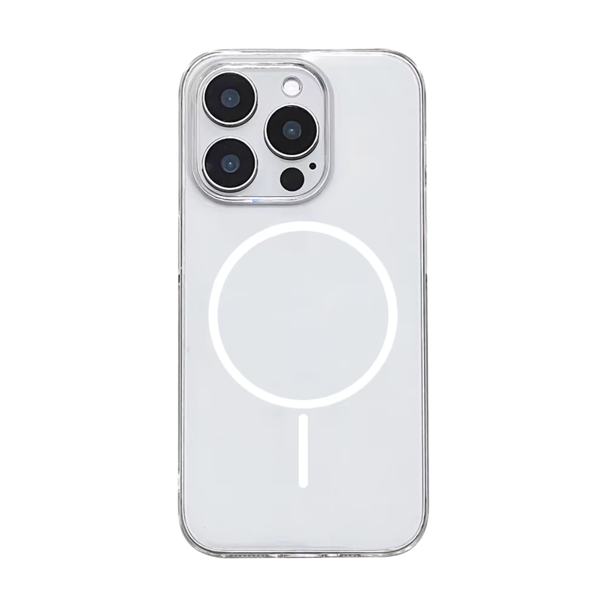 Piili iPhone 15 Ultra Slim MagSafe Kılıf - Şeffaf
