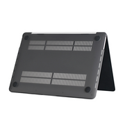 Piili MacBook Air 13'' 2022 HardShell Kapak MacBook Kılıfı - Siyah