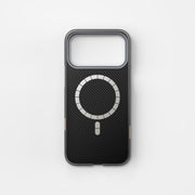 Njoyny AI Kevlar Alpine iPhone 18 Pro MagSafe Kılıf - Siyah