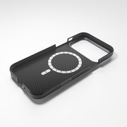 Njoyny AI Kevlar Alpine iPhone 18 Pro MagSafe Kılıf - Siyah
