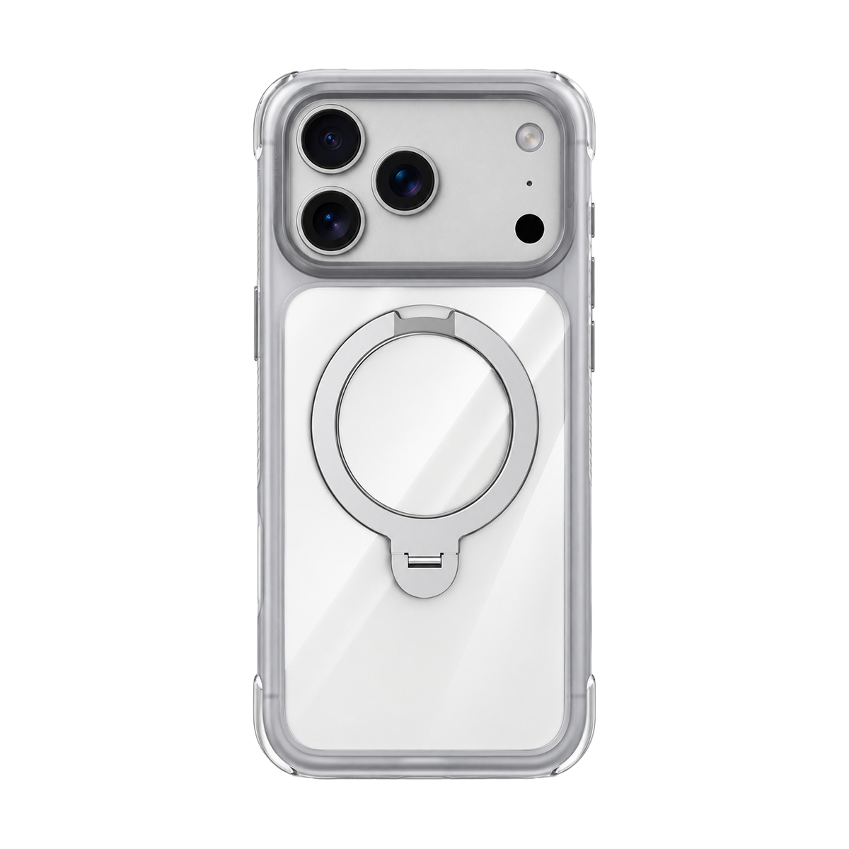 Njoyny Air Pro 2 Stand iPhone 18 Pro Max MagSafe Kılıf - Beyaz